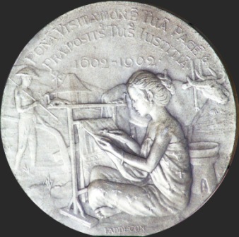 300 jaar gezag in Indië - zilver