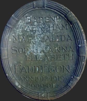 plaquette graf Nunspeet